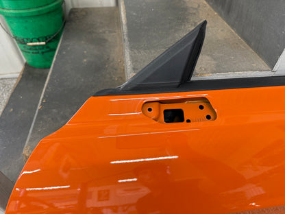 2015-2023 Ford Mustang GT GT500 LH Driver Side Door Complete w/Glass "CA"