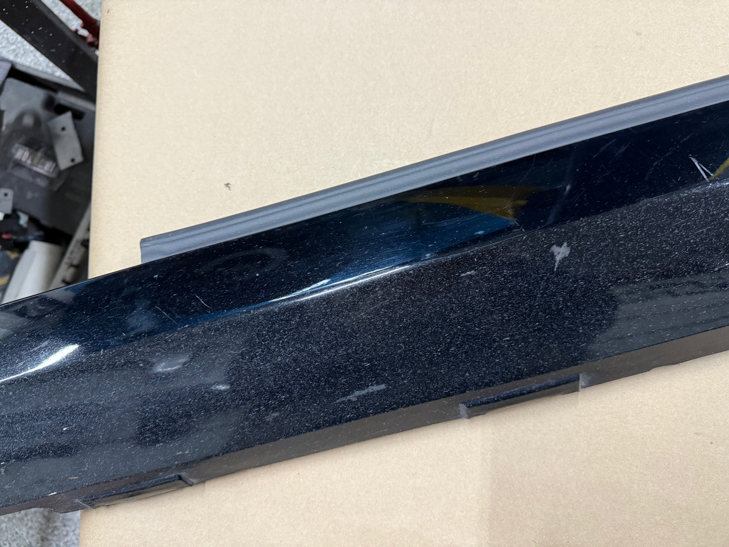 2010-2015 Chevrolet Camaro SS LH Driver Side Skirt Molding "Black"