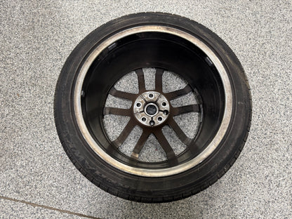 2012-2015 Chevrolet Camaro ZL1 20x11" Black Wheel Rim Tire Firestone 305/35/20