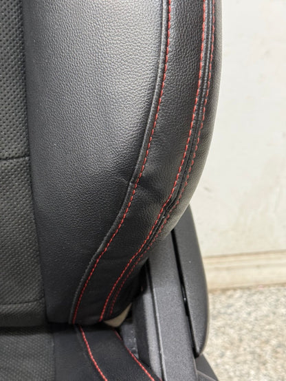 2018-2023 Ford Mustang GT/CS Leather/Suede Front Seats Black Heated/Cooled