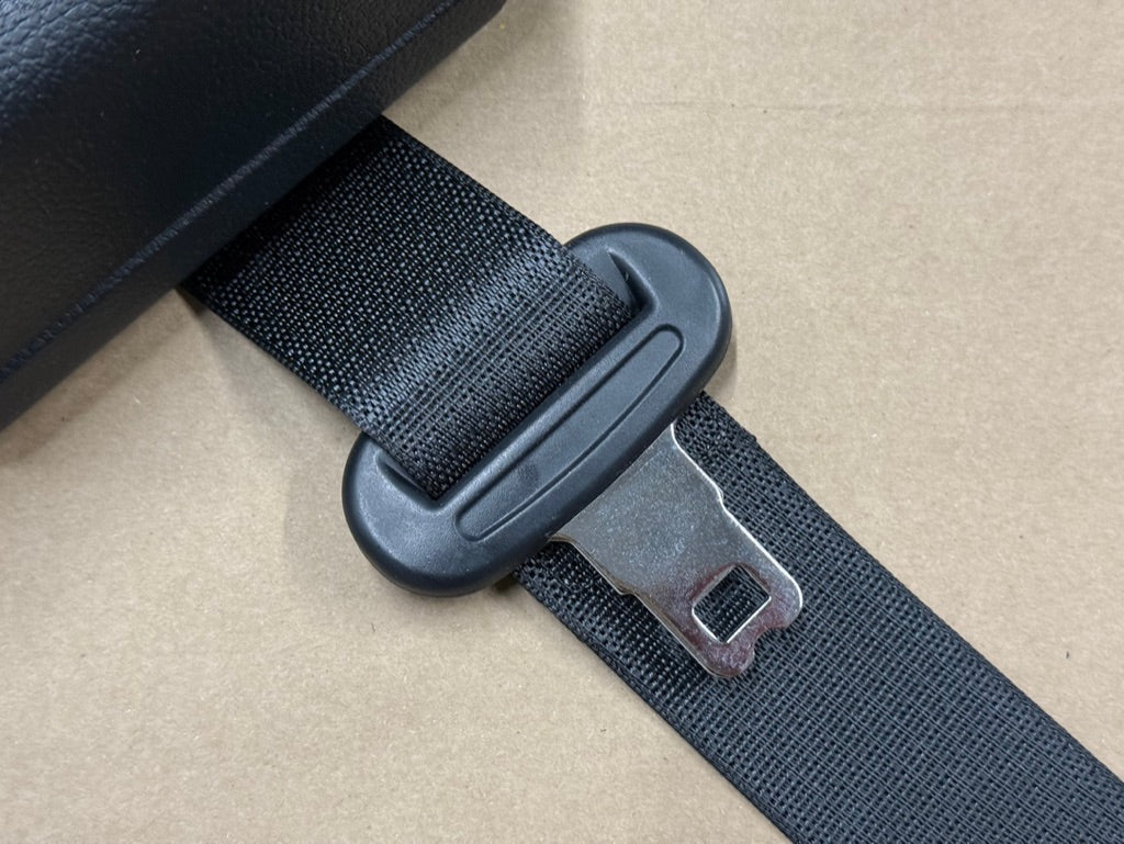 2023-2025 Ford F-250 F-350 Black Rear Center Seat Belt