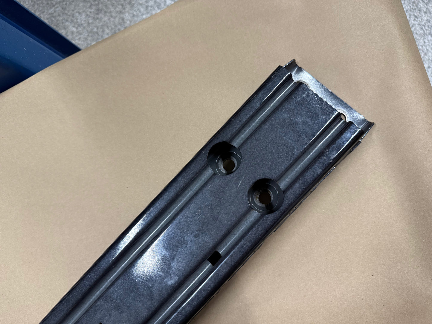 2018-2023 Ford Mustang GT Front Bumper Support Reinforcement "Black"