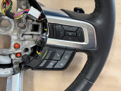 2018-2023 Mustang Leather Steering Wheel Automatic Paddle Shifters