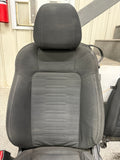2015-2017 Ford Mustang GT Black Cloth Seats Coupe Front Rear Power Seats