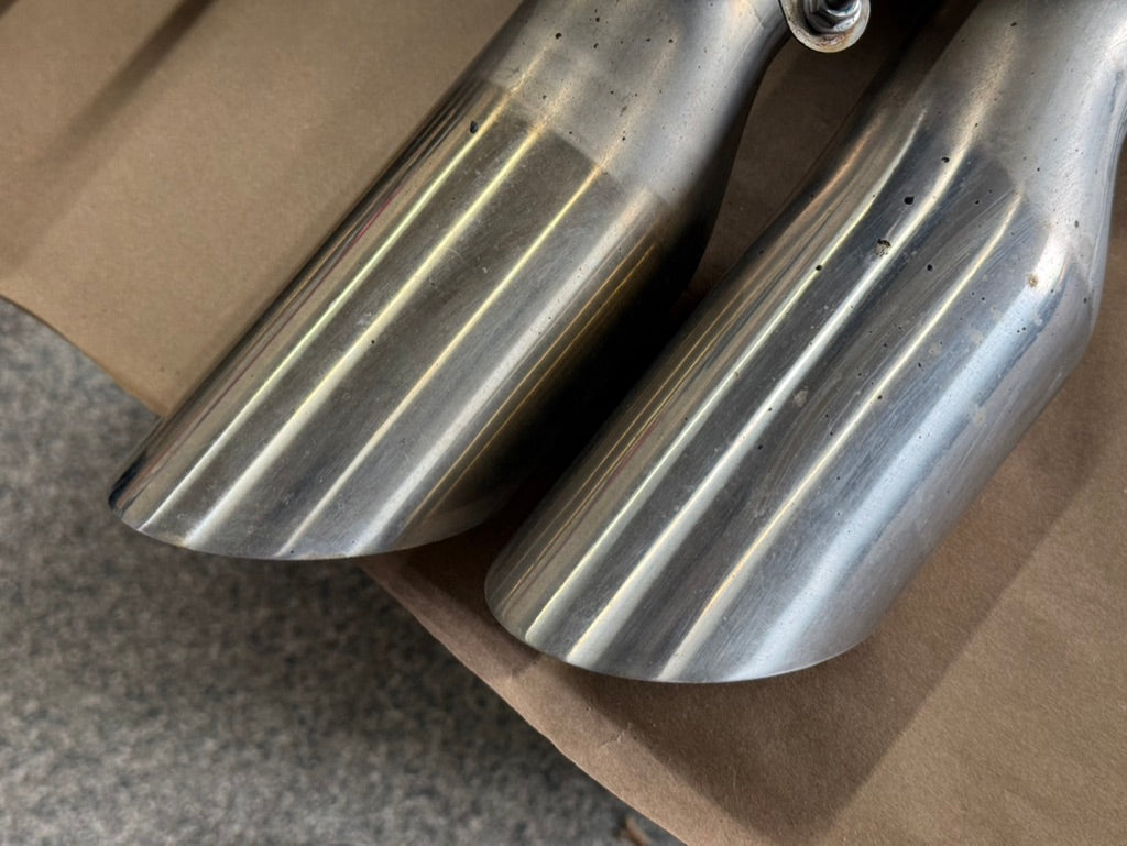 2018-2023 Ford Mustang GT Active Exhaust Quad Tip Mufflers