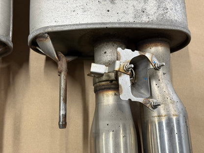 2018-2023 Ford Mustang GT Active Exhaust Quad Tip Mufflers