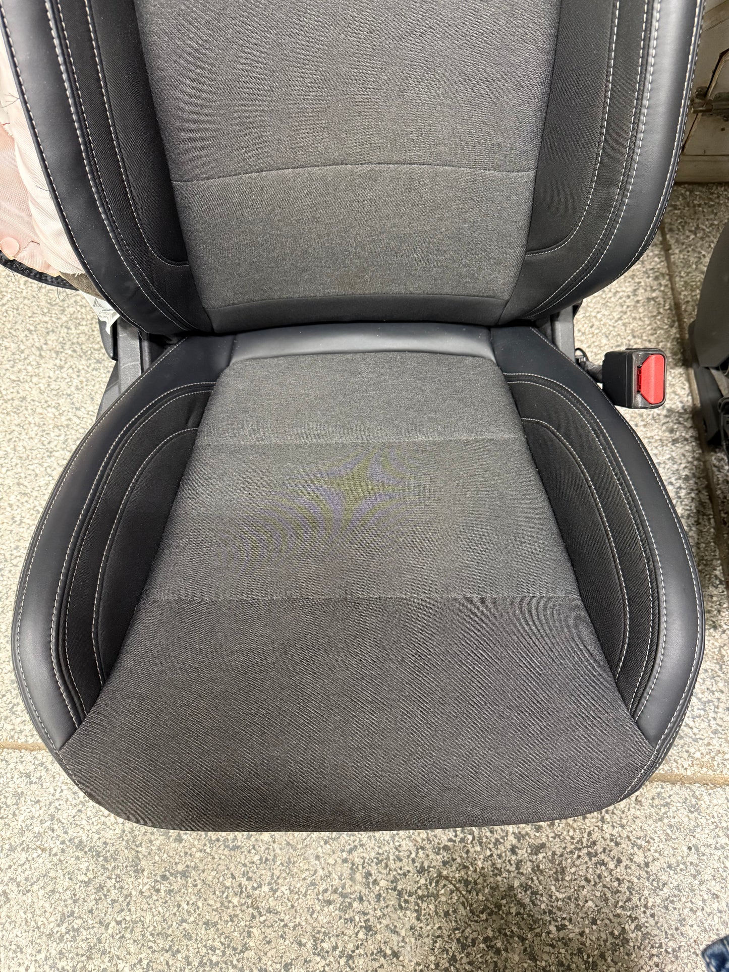 2024-2026 Ford Mustang GT Black Cloth Leather Seats Coupe