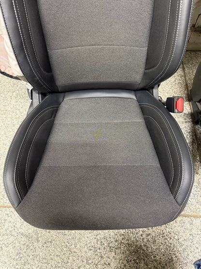 2024-2026 Ford Mustang GT Black Cloth Leather Seats Coupe