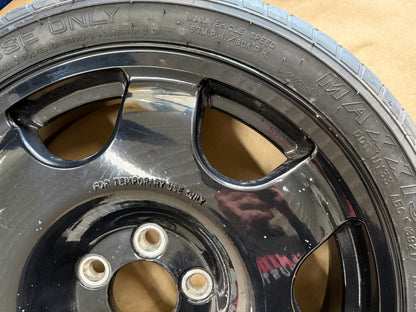 2015-2026 Ford Mustang GT Spare Tire 155/60/18 "Black"