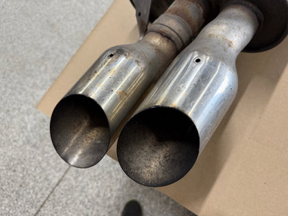 2018-2023 Ford Mustang GT Active Exhaust Quad Tip Mufflers