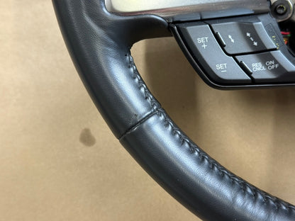 2018-2023 Mustang Leather Steering Wheel Automatic Paddle Shifters
