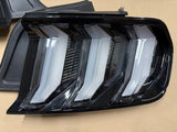 2018-2023 Ford Mustang GT GT500 Ecoboost LH RH Pair Clear Tail Lights