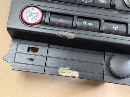2018-2023 Ford Mustang GT Face Plate Radio Trim Piece