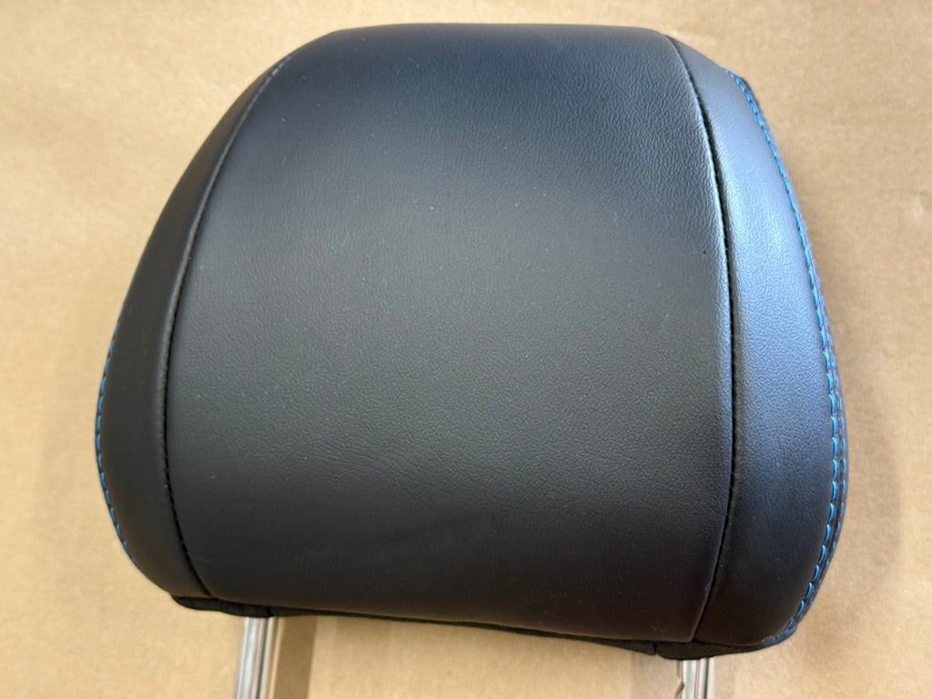 2018-2023 Ford Mustang RH Passenger Seat Headrest "Blue Stitch"