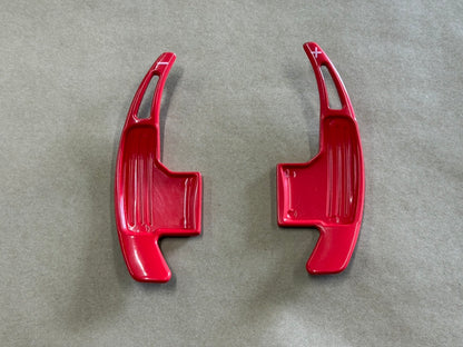 2015-2023 Ford Mustang Auto Paddle Shifter Extensions "Red"