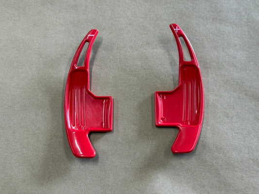 2015-2023 Ford Mustang Auto Paddle Shifter Extensions "Red"