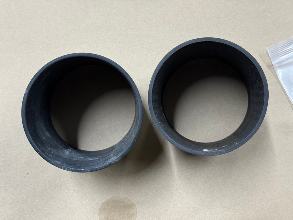 2018-2023 Ford Mustang GT 5.0L Borla Carbon Fiber Exhaust Tips (2) "Used"