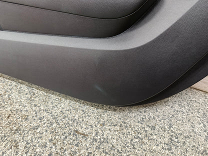 2018-2023 Mustang GT V6 EcoBoost LH RH Premium Leather Insert Door Panels Pair