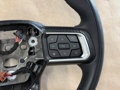 2024-2026 Ford Mustang GT Leather Steering Wheel "Manual"