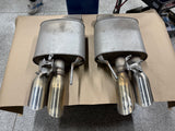 2024-2025 Ford Mustang GT Active Exhaust Quad Tip Mufflers