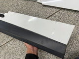 2014-2015 Chevrolet Camaro SS LH RH Side Skirts Pair  "White"