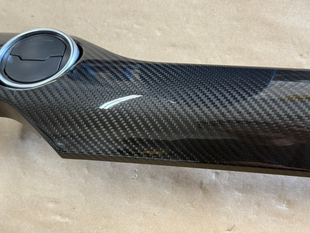 2015-2023 Mustang GT GT500 PP1 Carbon Fiber Interior Dash Trim Kit 4-Piece