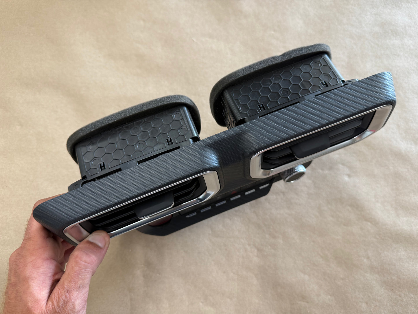2024-2026 Ford Mustang S650 Center Dash Trim Air Vents Push Start Bezel Panel
