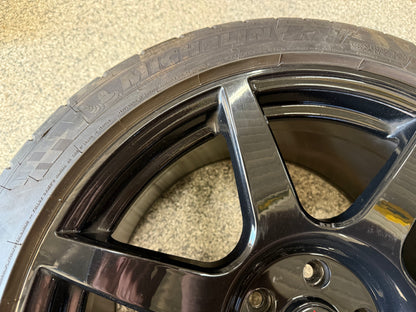 2015-2026 Mustang SVE R350 19x11" Wheel Tire 305/35/19 Michelin Pilot SS