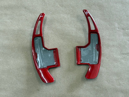 2015-2023 Ford Mustang Auto Paddle Shifter Extensions "Red"