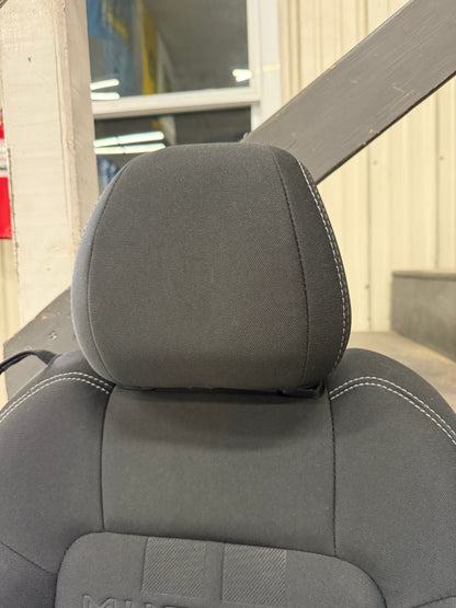 2018-2023 Ford Mustang GT Coupe RH Passenger Seat Black Cloth