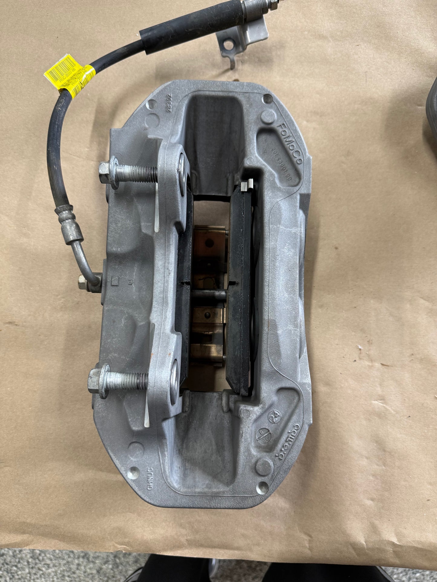 2024-2026 Ford Mustang GT Front 4 Piston BREMBO Brake Calipers Rotors 7k mi