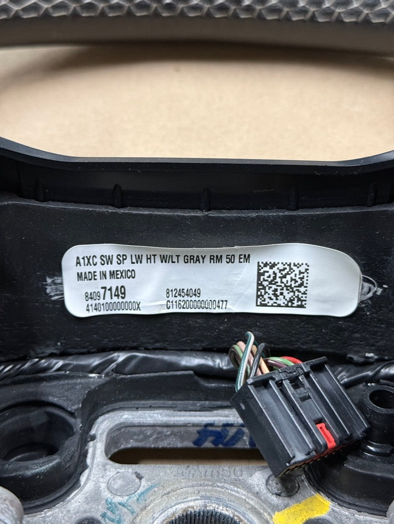 2017 Chevrolet Camaro SS LT1 Steering Wheel Black "Manual"