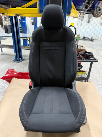 2018-2023 Ford Mustang GT Coupe LH Driver Seat Black Cloth