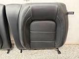 2018-2023 Ford Mustang GT Black Leather Coupe Front & Rear Seats