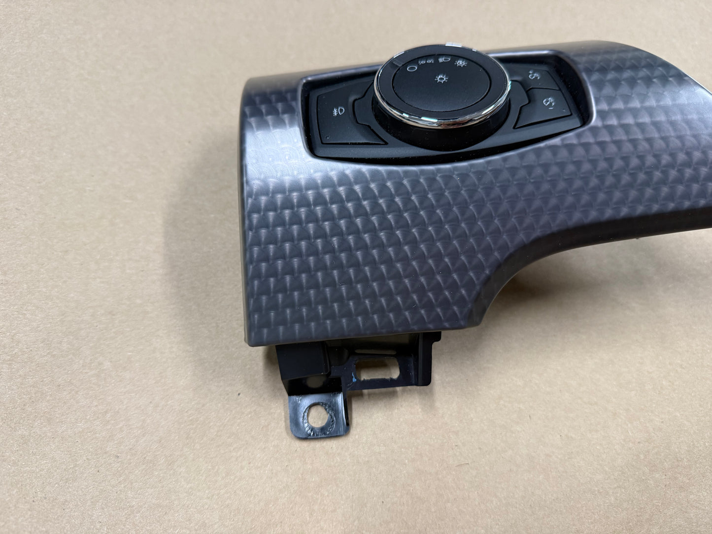 2018-2023 Ford Mustang GT Headlight Switch Knob & Dash Trim Bezel PP1