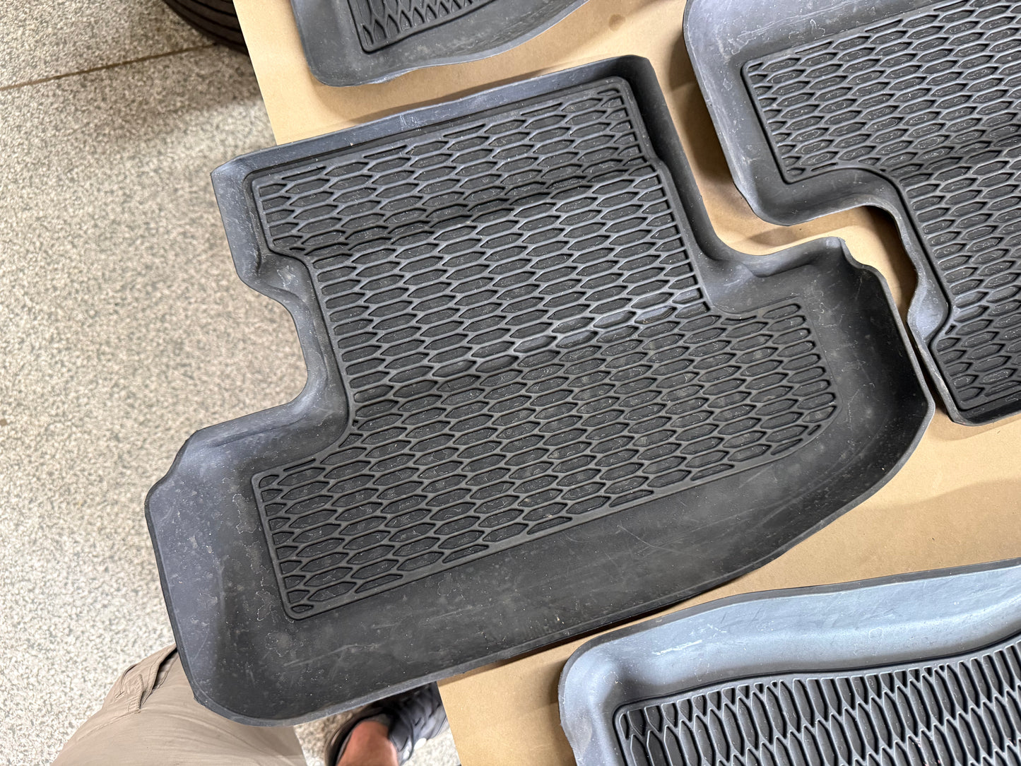 2015-2023 Ford Mustang Rubber Front & Rear Floor Mats