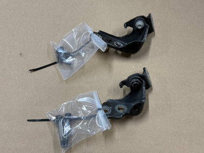 2024-2026 Ford Mustang Door Hinges LH Driver Side Upper Lower "Black"