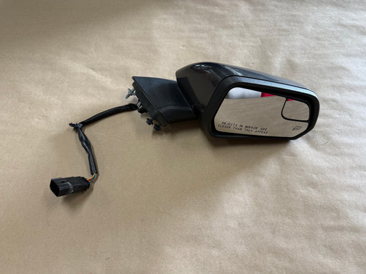 2015-2020 Ford Mustang GT RH Passenger Side Mirror Dark Charcoal "J7"