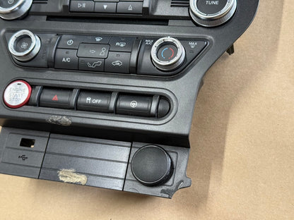 2018-2023 Ford Mustang GT Face Plate Radio Trim Piece