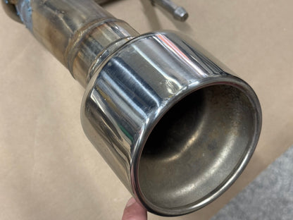 2010-2015 Chevrolet Camaro SS Borla ATAK Axle Back Exhaust Mufflers Used