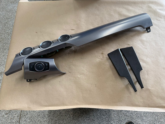 2015-2023 Ford Mustang GT 5.0 Aluminum Interior Dash Trim Kit 4-Piece