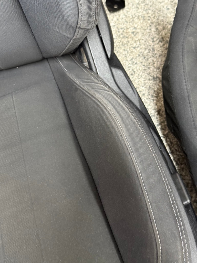 2018-2023 Ford Mustang GT Black Cloth Seats Coupe Front Rear Power Seats