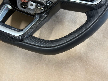 2024-2026 Ford Mustang GT Leather Steering Wheel "Manual"
