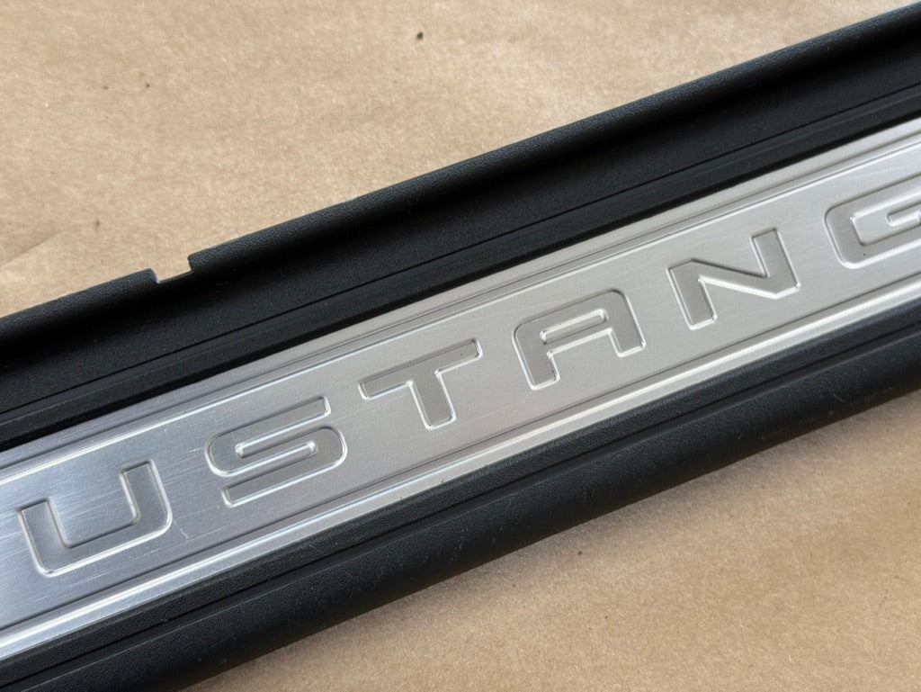 2015 Ford Mustang 50th Anniversary Sill/Scuff Plates Interior Trim Black