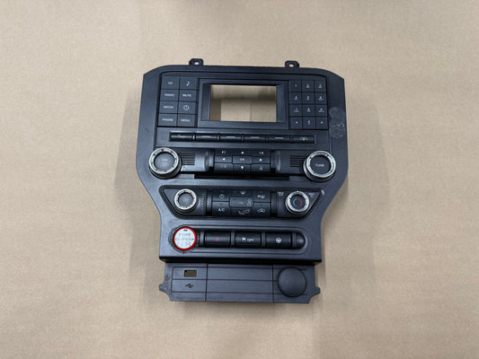 2015-2017 Ford Mustang GT Face Plate Radio Trim Piece