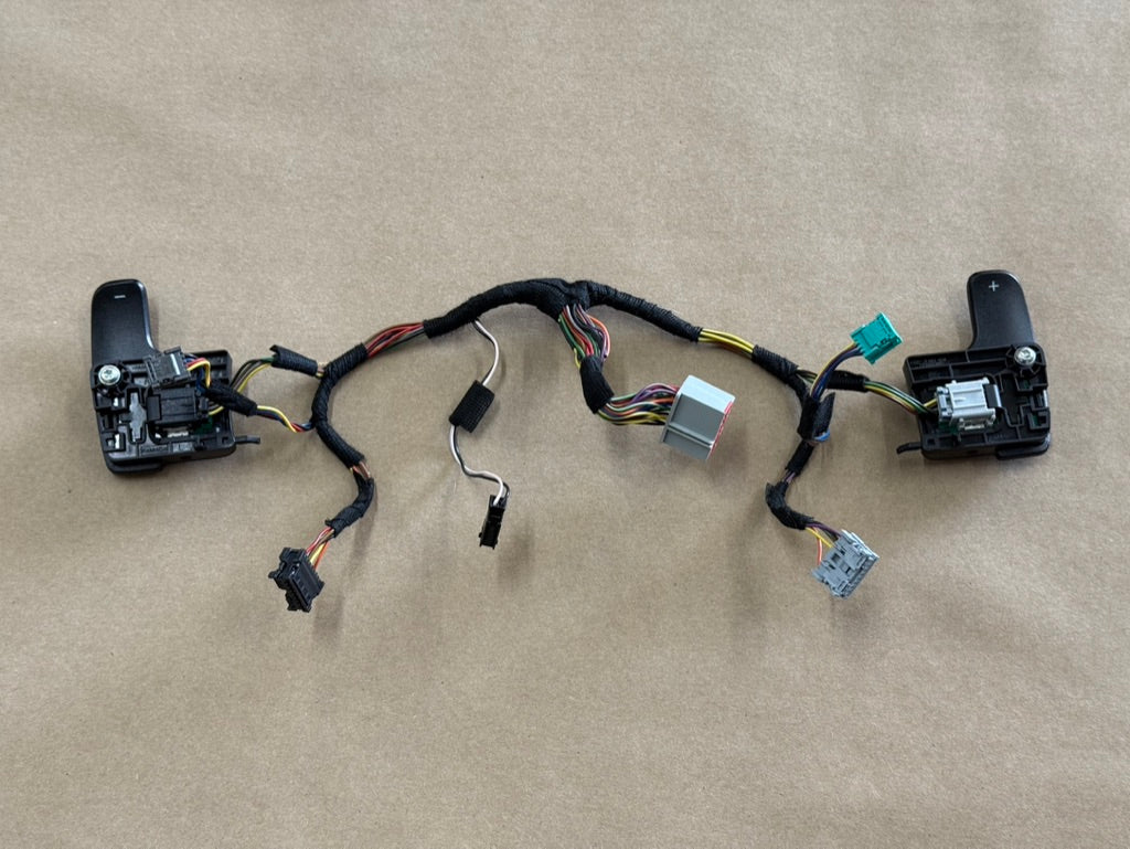 2018-2023 Ford Mustang GT Steering Wheel Paddle Shifters and Wiring