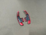 2015-2023 Ford Mustang Auto Paddle Shifter Extensions "Red"