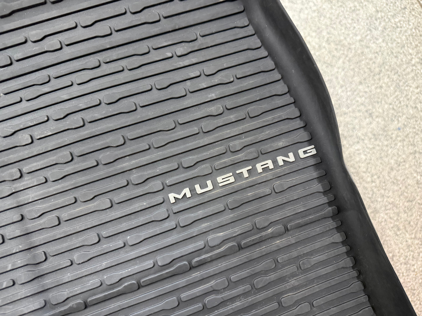 2024-2026 Ford Mustang Rubber Front & Rear Floor Mats