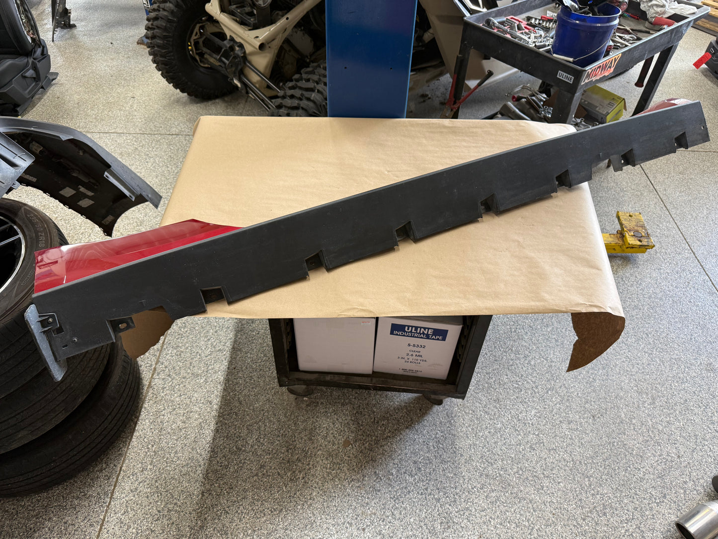 2015-2023 Ford Mustang GT V6 RH Passenger Side Skirt Molding "RR"