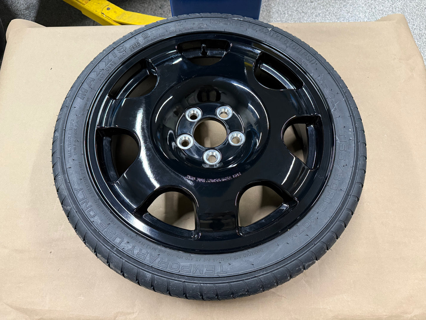 2015-2023 Ford Mustang GT Spare Tire 155/60/18 "Black"